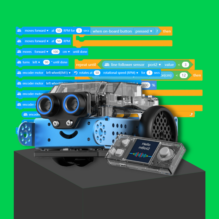 Makeblock mBot2 programmeerimine - banner