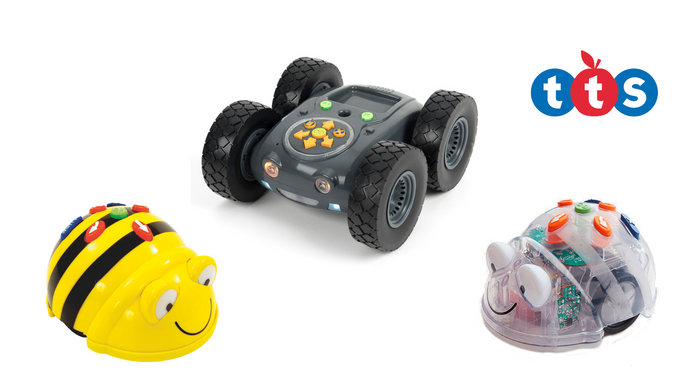 TTS robotid - Bee-Bot, Maastikurobot, Blue-Bot