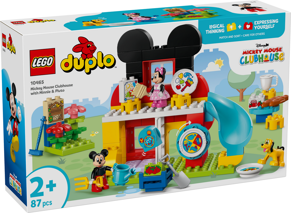 LEGO DUPLO Disney Miki-hiire klubimaja koos Minnie ja Pluutoga 10465L