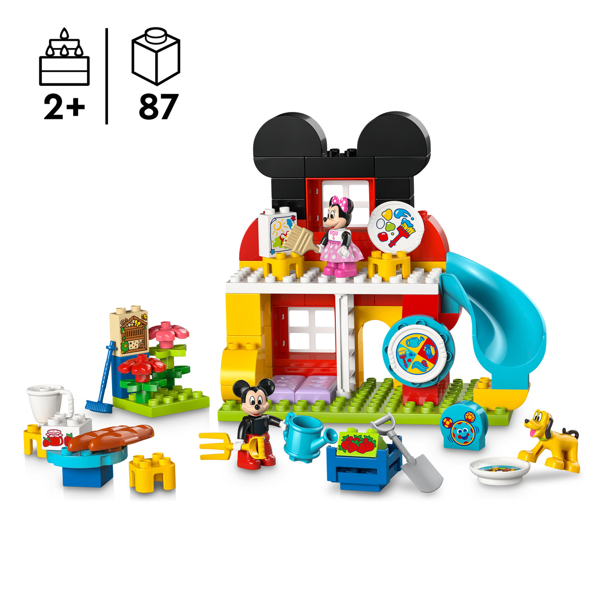 LEGO DUPLO Disney Miki-hiire klubimaja koos Minnie ja Pluutoga 10465L