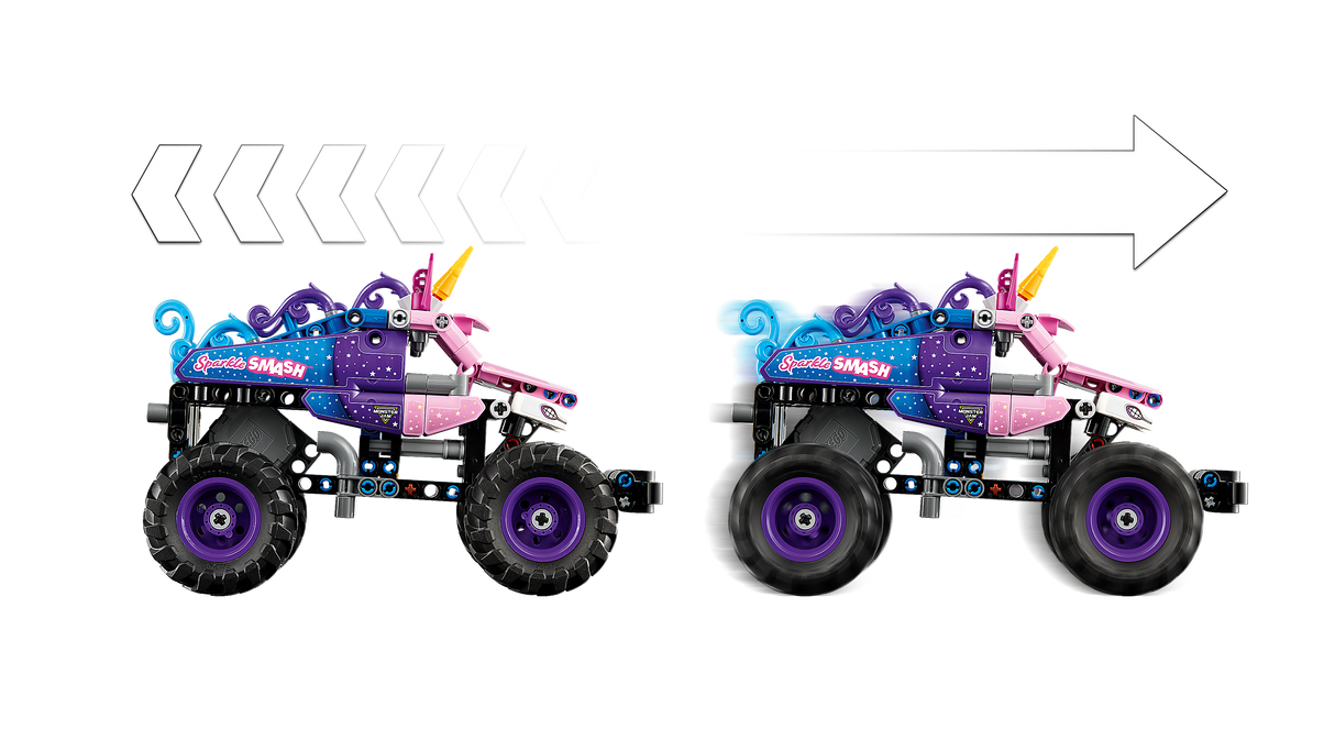 LEGO Technic Monster Jam Sparkle Smash tagasitõmmatav 42220L