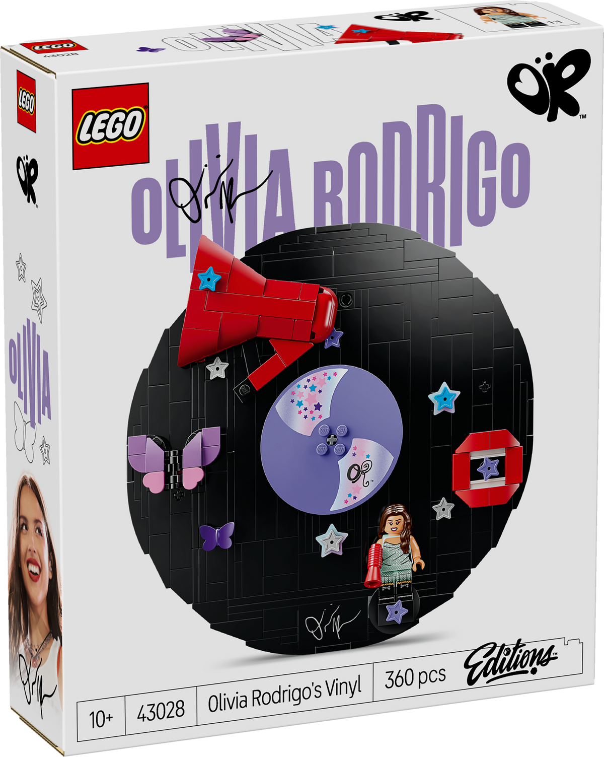LEGO Editions Olivia Rodrigo vinüülplaat 43028L