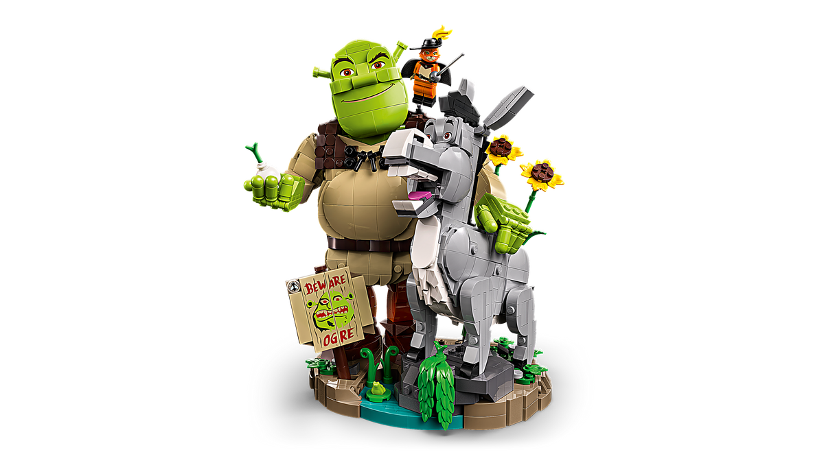 LEGO Shrek: Shrek, Eesel ja Saabastega Kass 72423L