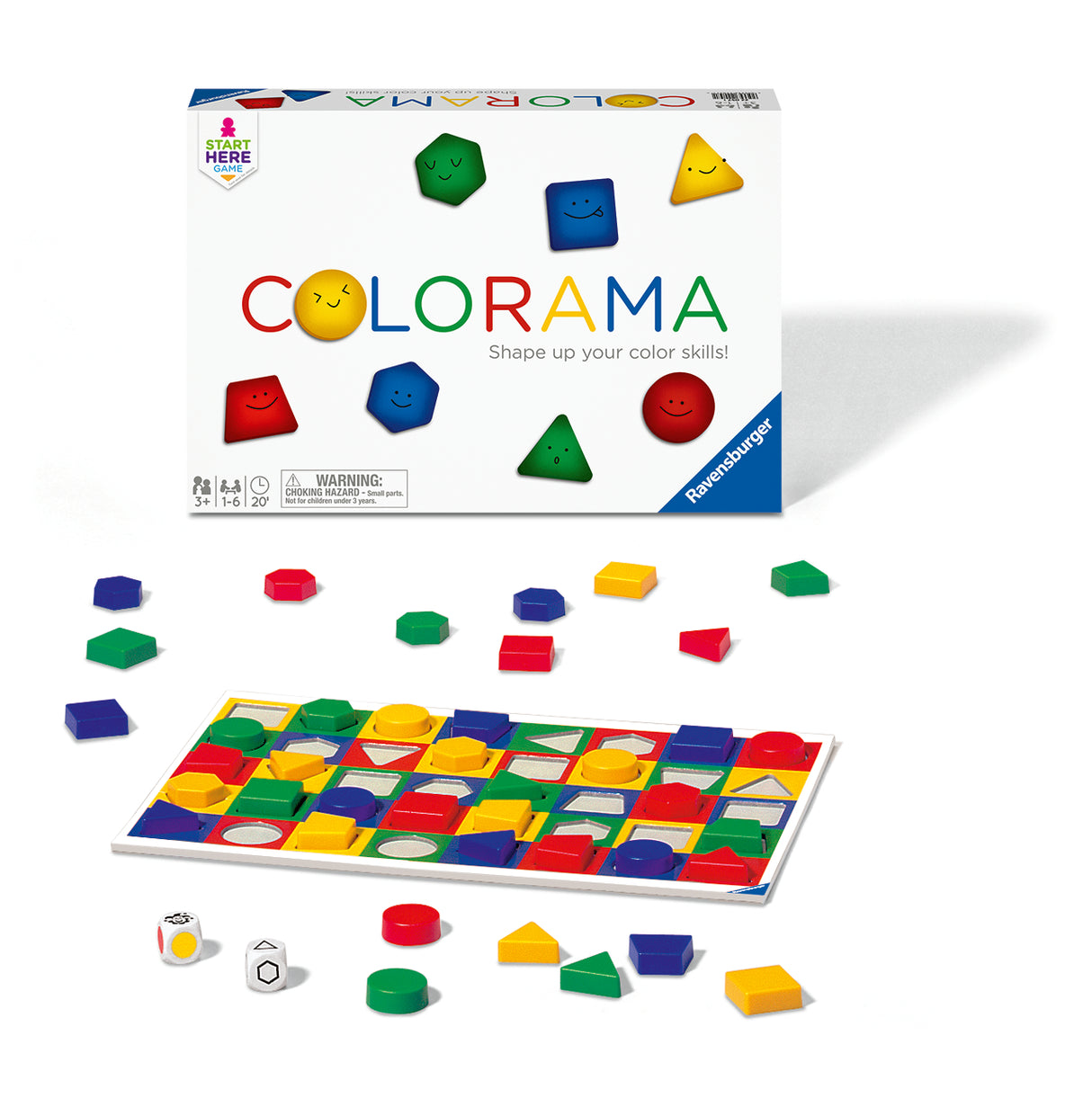 Ravensburger lauamäng: Colorama 22057U