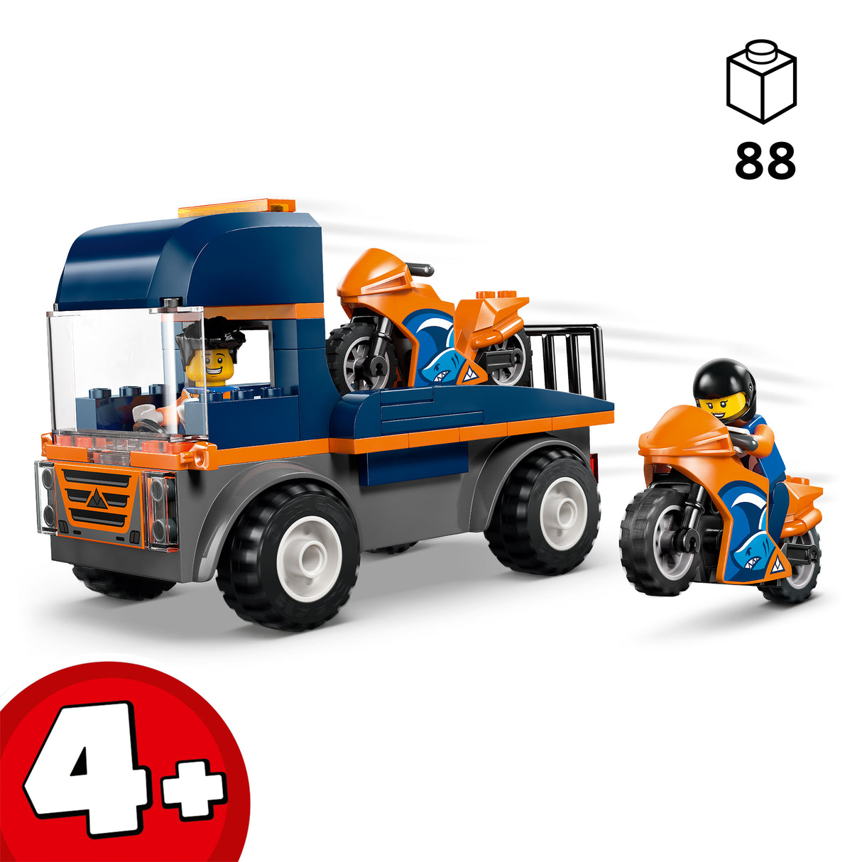 LEGO City Mootorratta transpordiveok 60491L