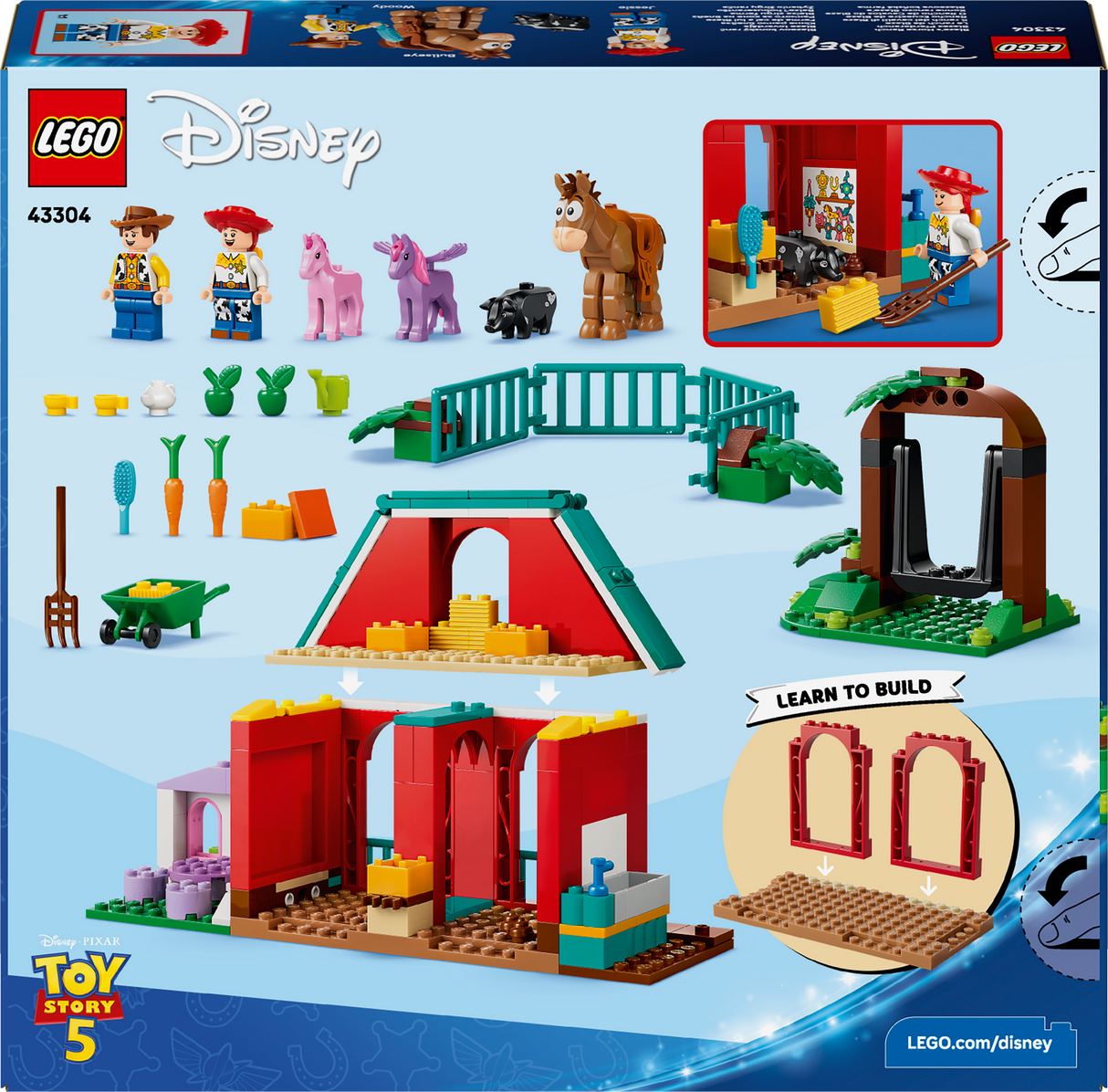 LEGO Disney ja Pixar Toy Story 5 Blaze'i hobuserantšo 43304L
