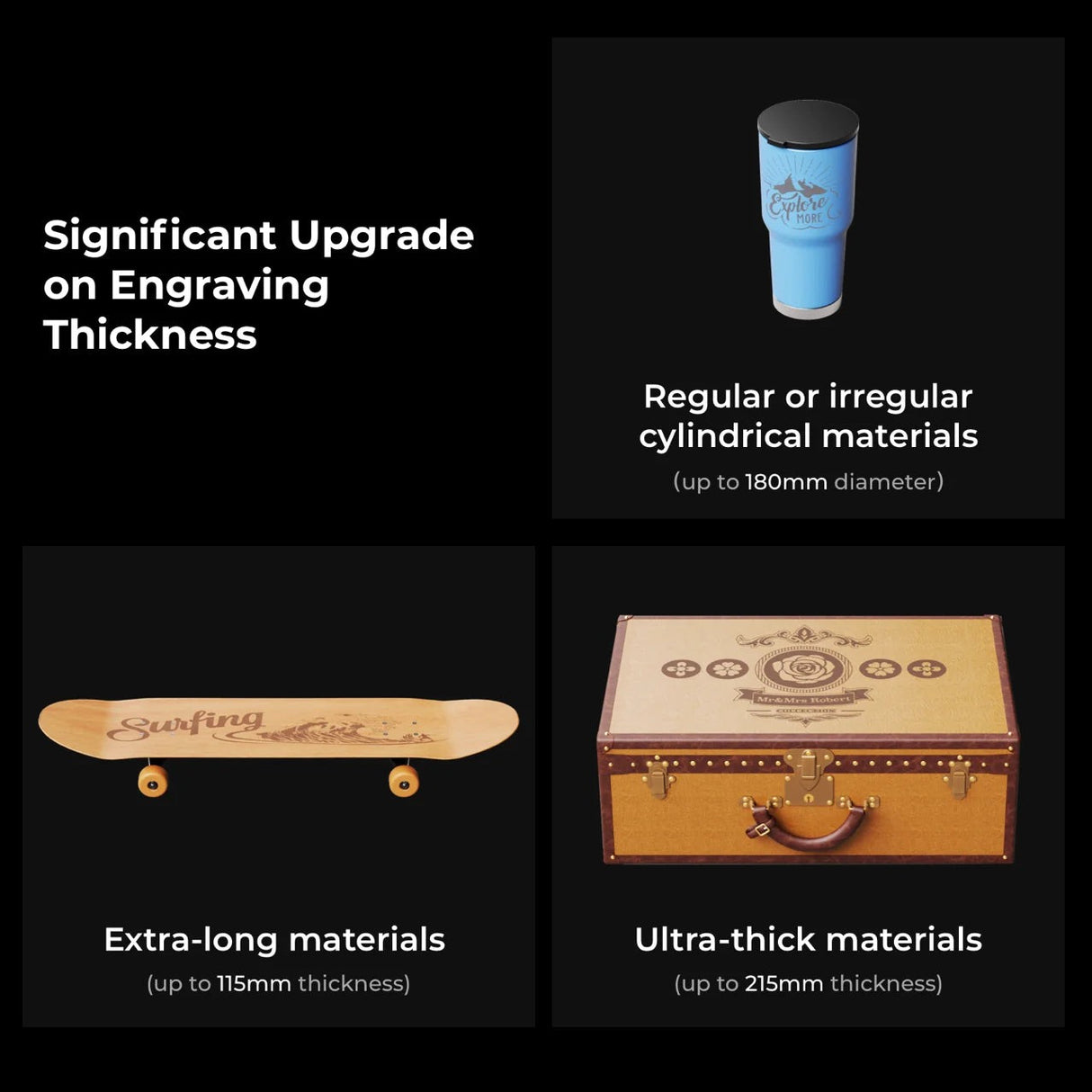 xTool P2S ja P2 tõstealus P5010239