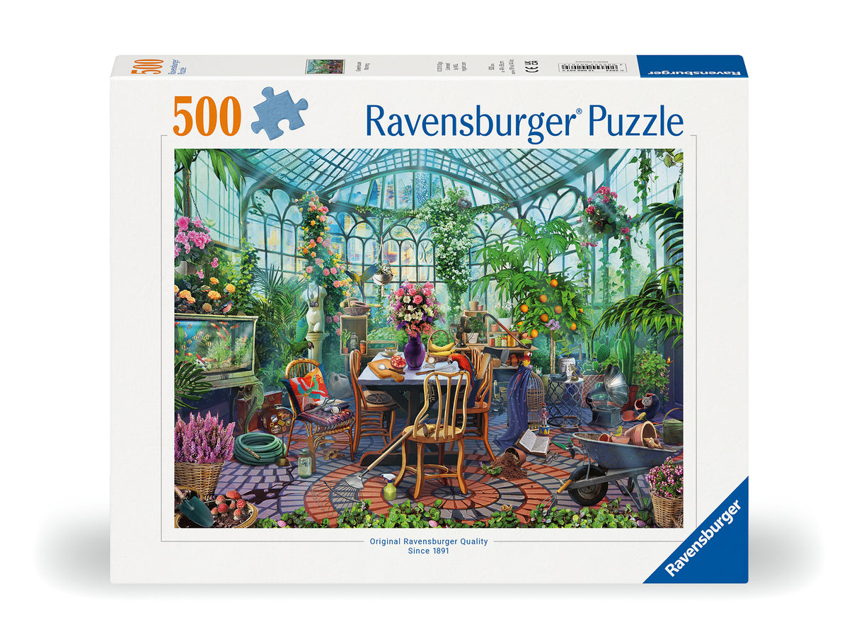 Ravensburger pusle 500 tk: aiamaja hommikud 12000207V