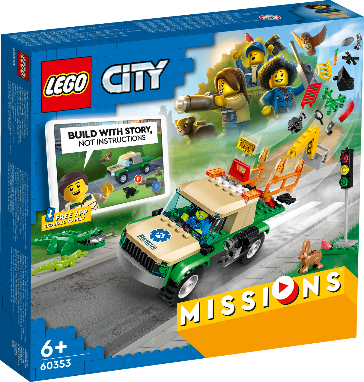 LEGO City Metsloomade päästemissioonid 60353L
