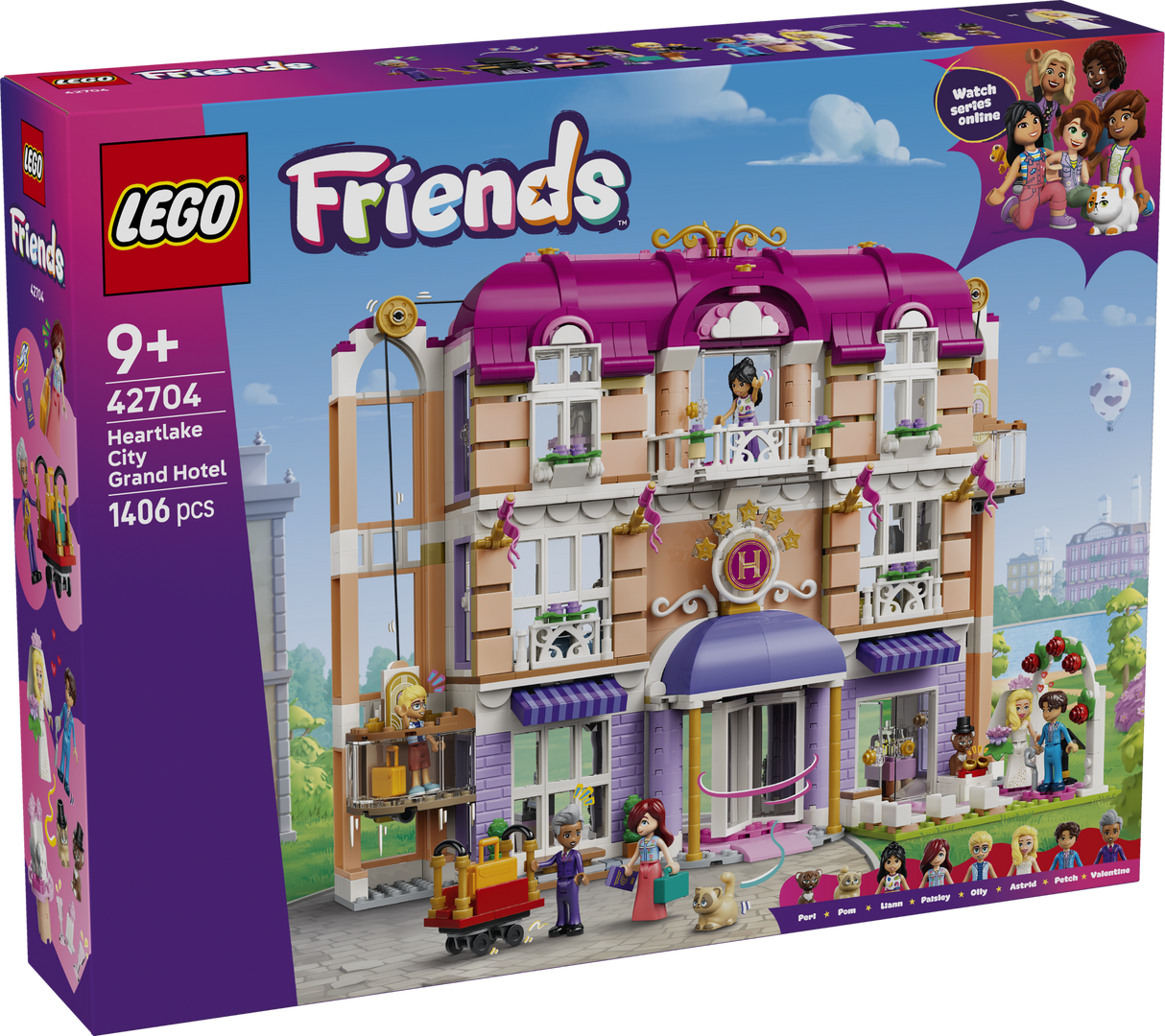 LEGO Friends Heartlake'i linna suur hotell 42704L