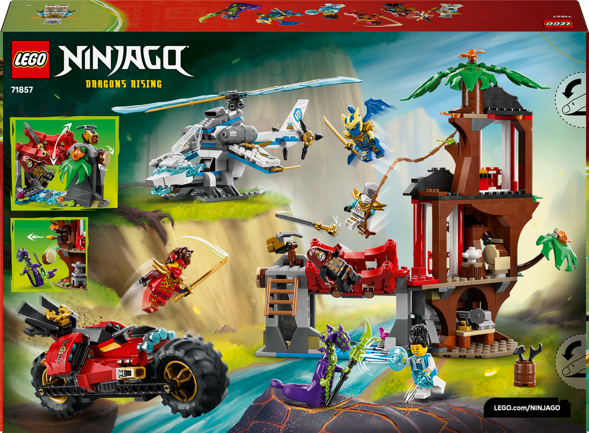 LEGO Ninjago Ninjasõiduki puumaja-lahing 71857L