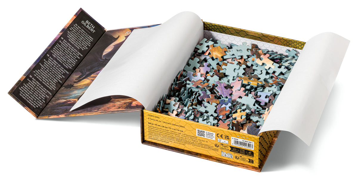 Ravensburger pusle 500 tk: Rebecca Yarros "Neljas tiib" 12004399V