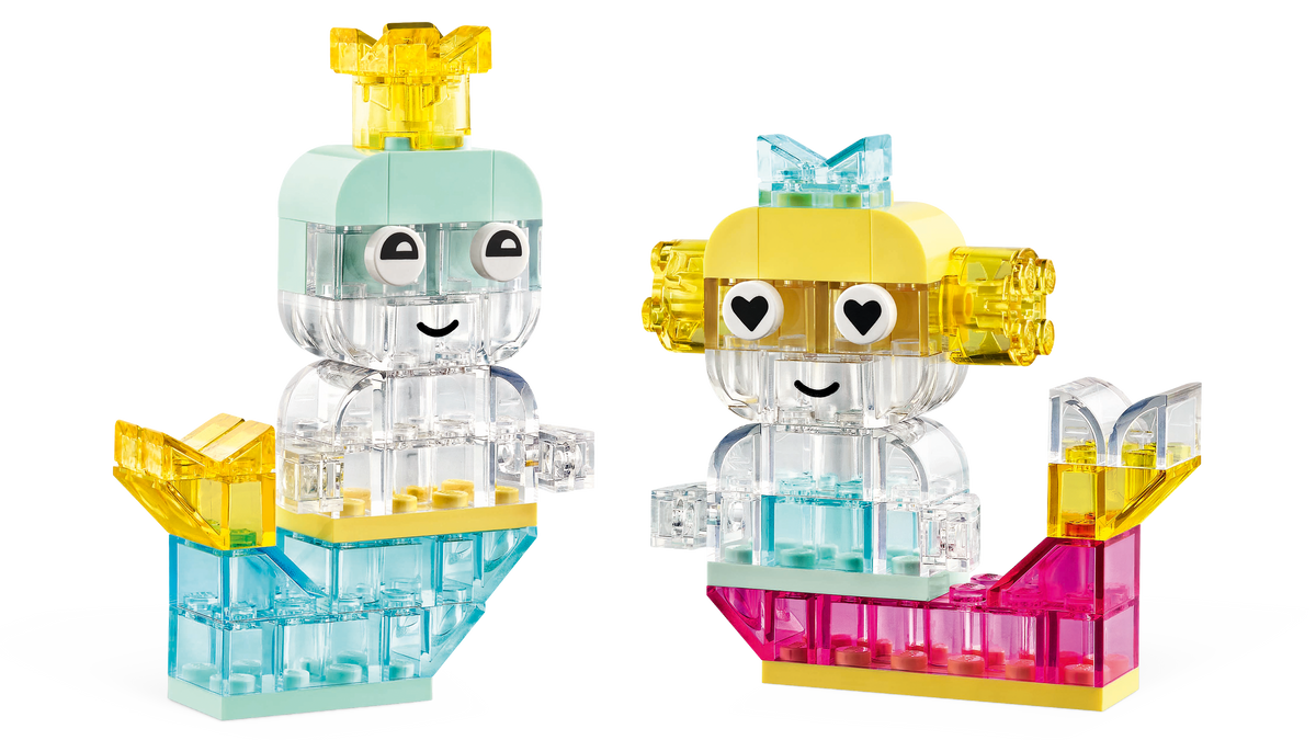 LEGO Classic maagiline läbipaistev kast 11040L