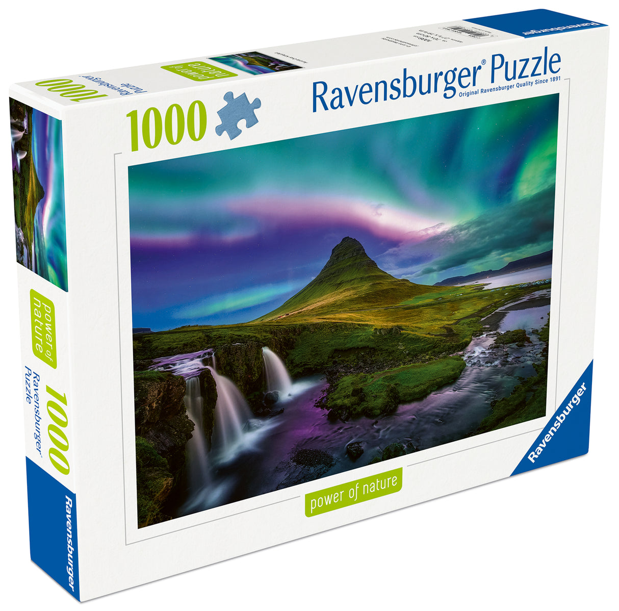 Ravensburger pusle 1000 tk: virmalised Kirkjufellis 12001744V