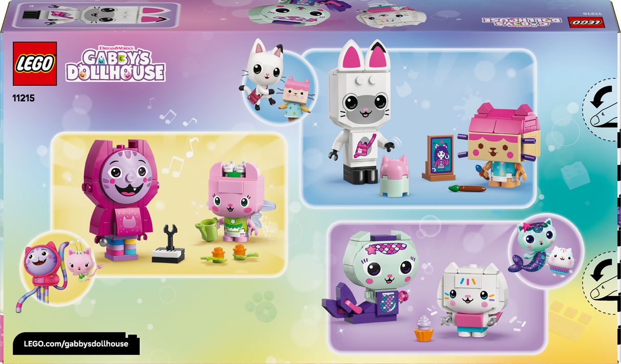 LEGO Gabby klotsidest kokkupandavad kassisõbrad 11215L