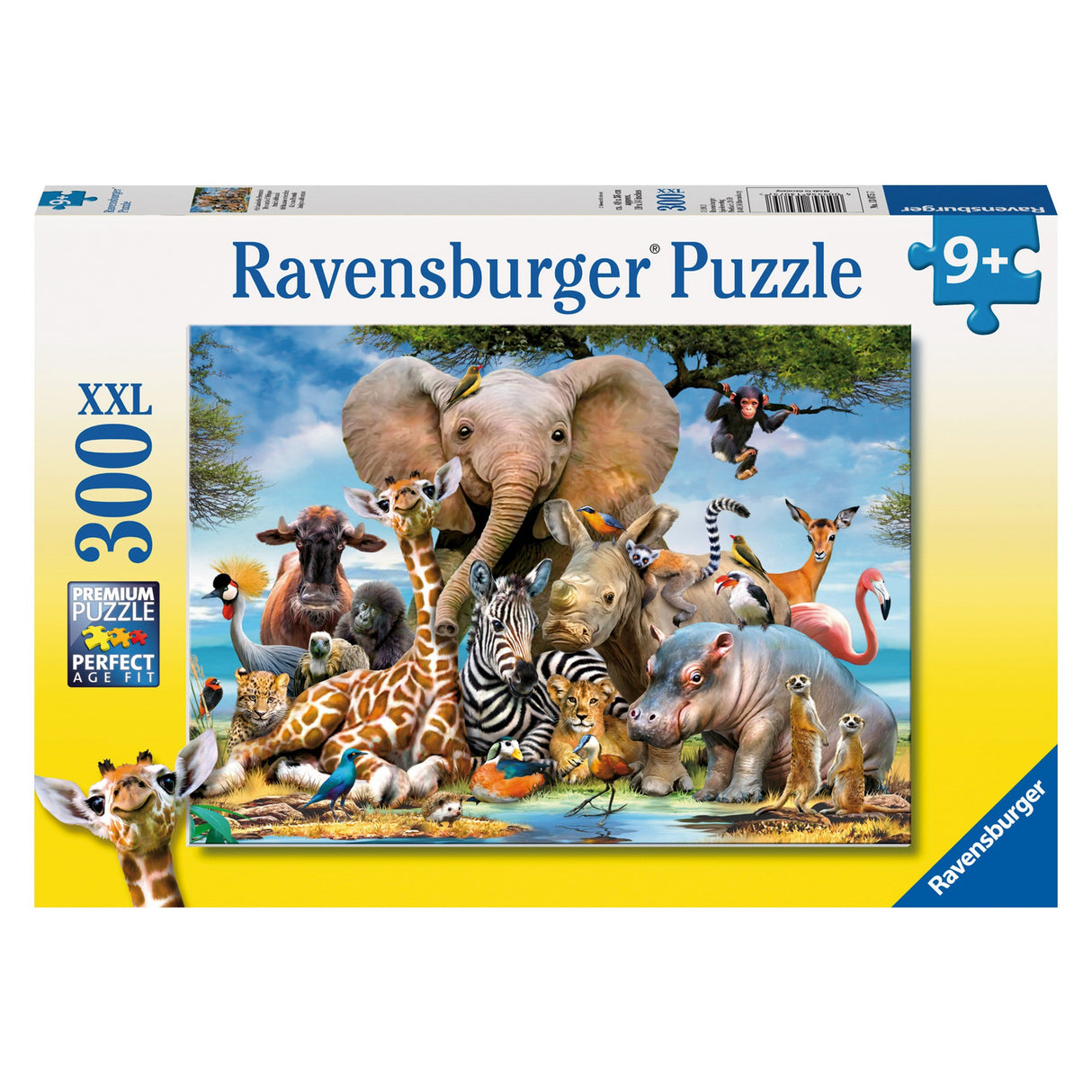 Ravensburger pusle 300 tk Aafrika sõbrad 130757V
