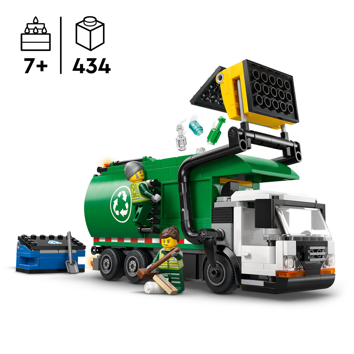 LEGO City Prügisorteerimisauto 60495L