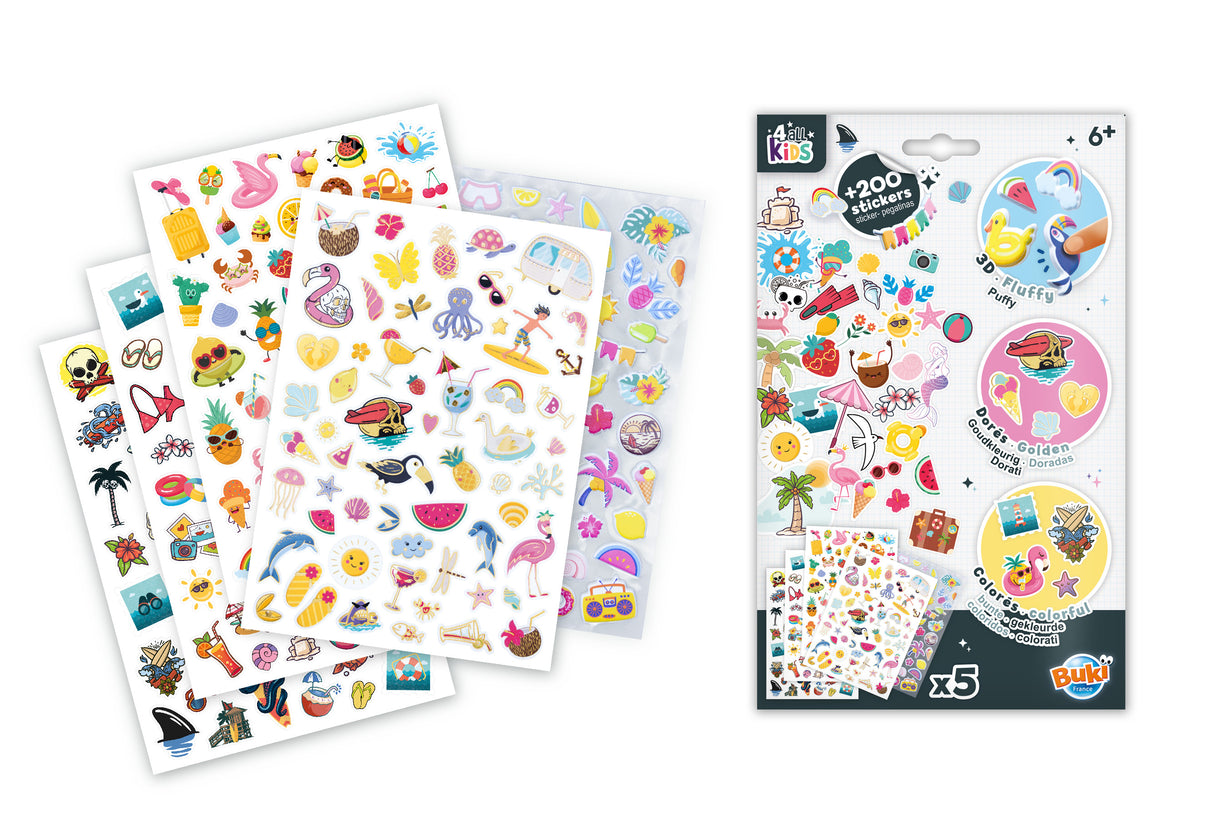 Buki kleebiste komplekt - suvi FK018I