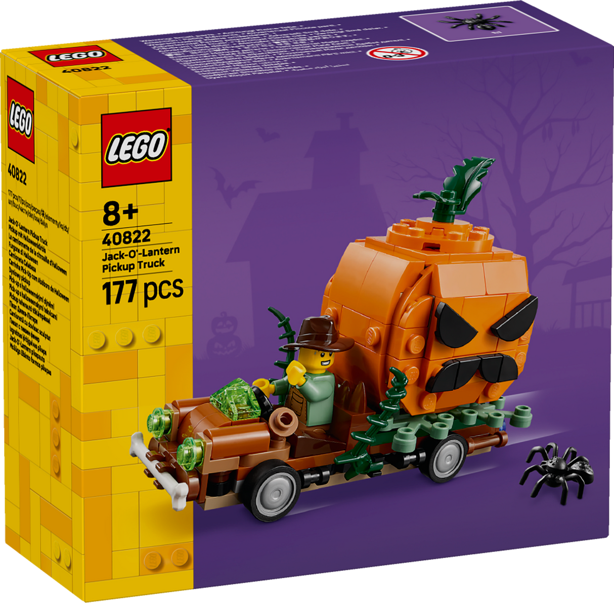 LEGO Iconic Jack-O'-Lantern pikapauto 40822L
