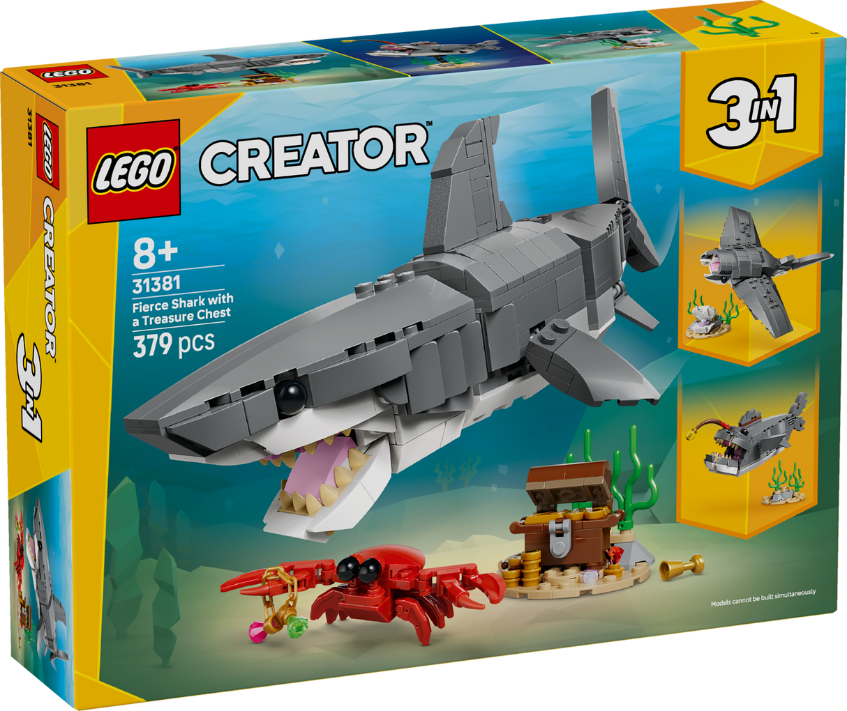 LEGO Creator Raevukas hai aardekirstuga 31381L