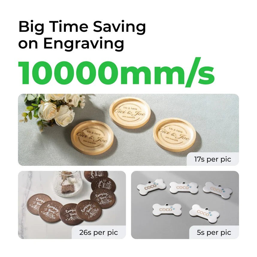 xTool F1 Ultra 20W kiud- ja dioodlasergraveerija hariduskomplekt P5010383-EDU