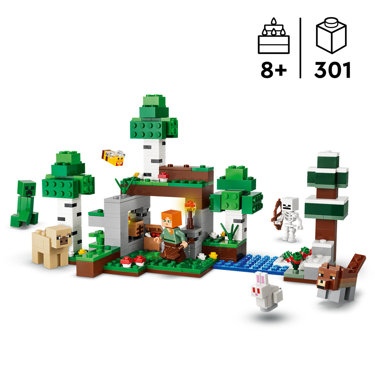 LEGO Minecraft Esimese öö seiklus 21593L