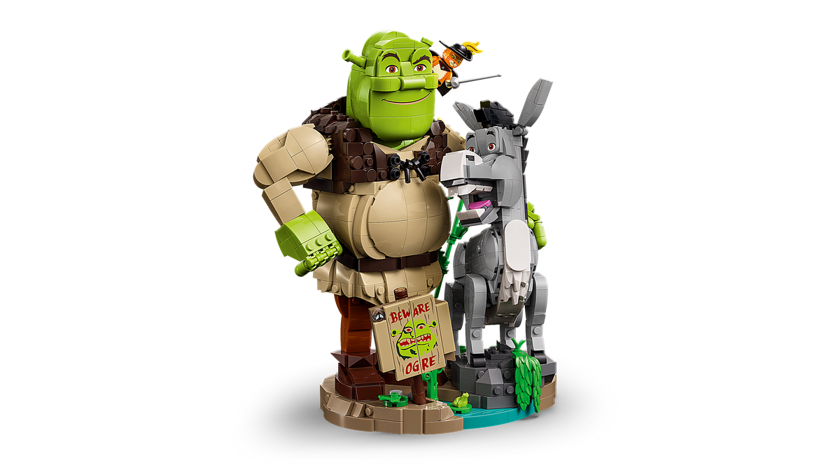 LEGO Shrek: Shrek, Eesel ja Saabastega Kass 72423L