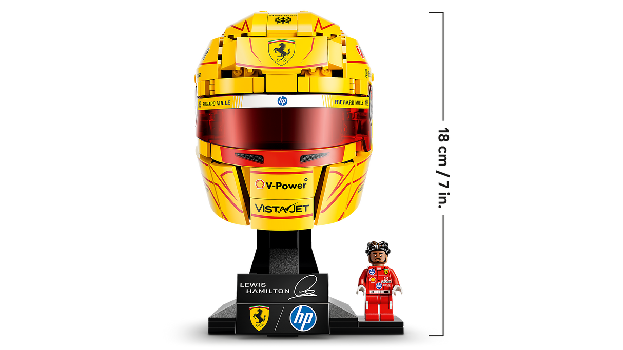 LEGO Editions Scuderia Ferrari HP Lewis Hamilton kiiver 43022L
