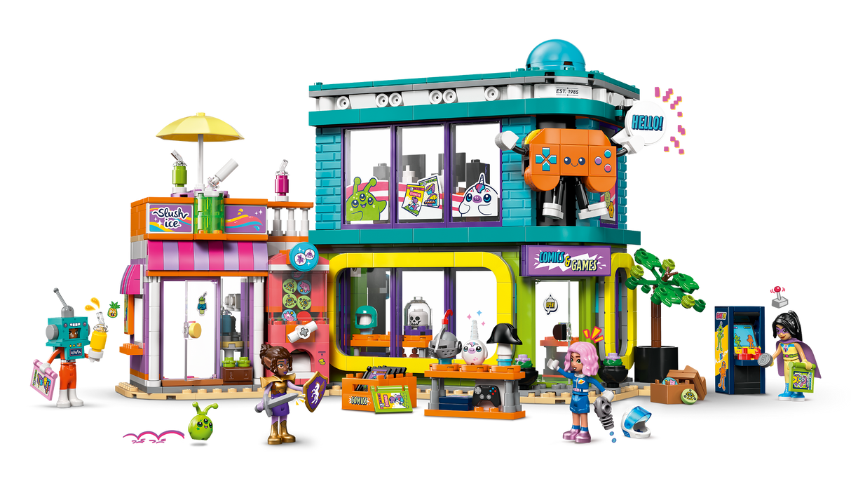 LEGO Friends Koomiksite ja mängude pood 42674L