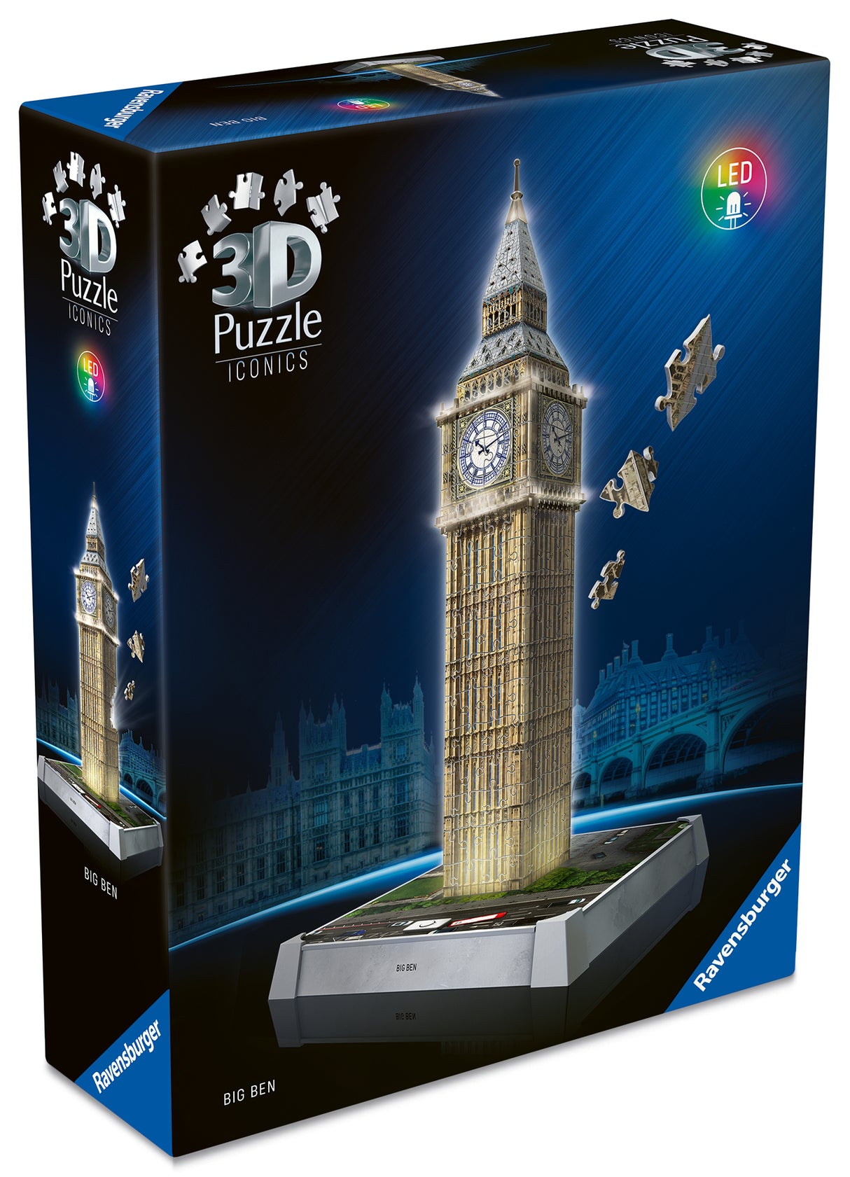 Ravensburger 3D pusle LED valgusega: Big Ben 12008025V