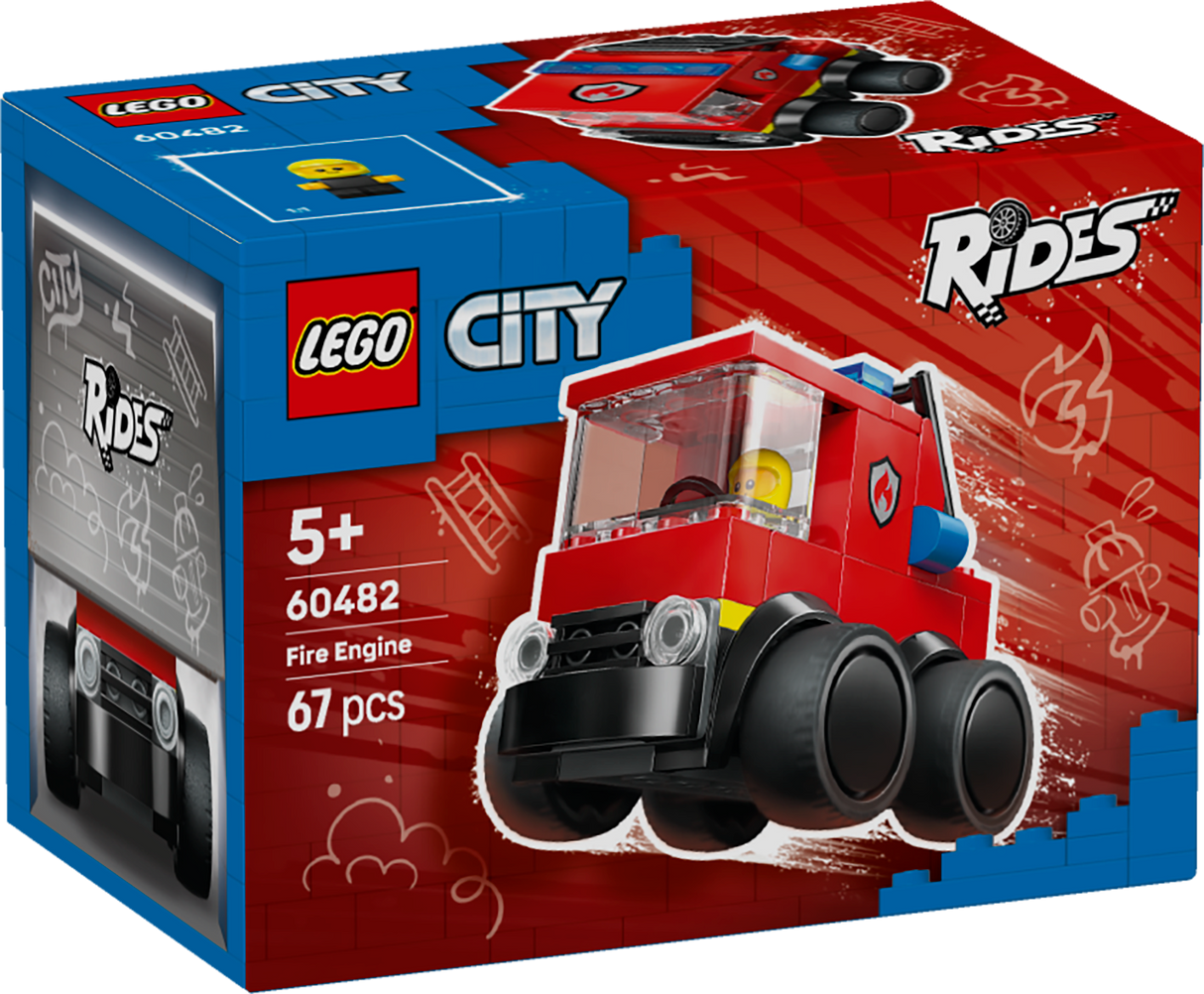LEGO City Sõidukid – tuletõrjeauto 60482L