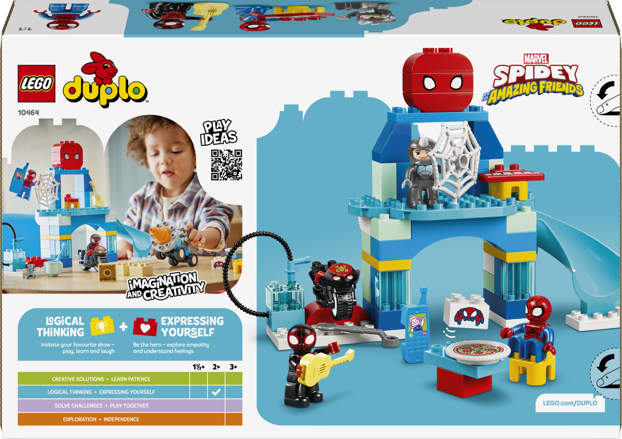 LEGO DUPLO Marvel Tiim Spidey peakorter 10464L