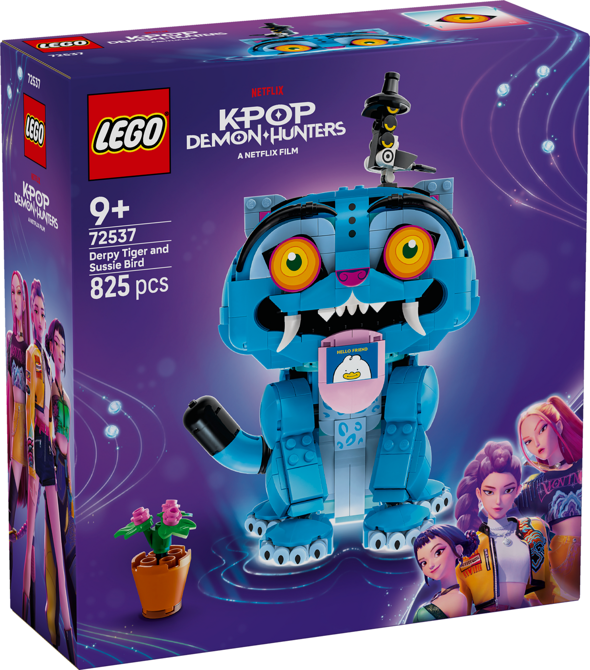 LEGO Kpop Demon Hunters Derpy Tiger ja Sussie Bird 72537L