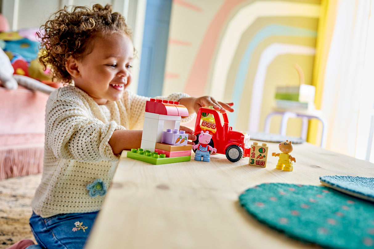 LEGO DUPLO Peppa Pig Traktor ja turg 10468L