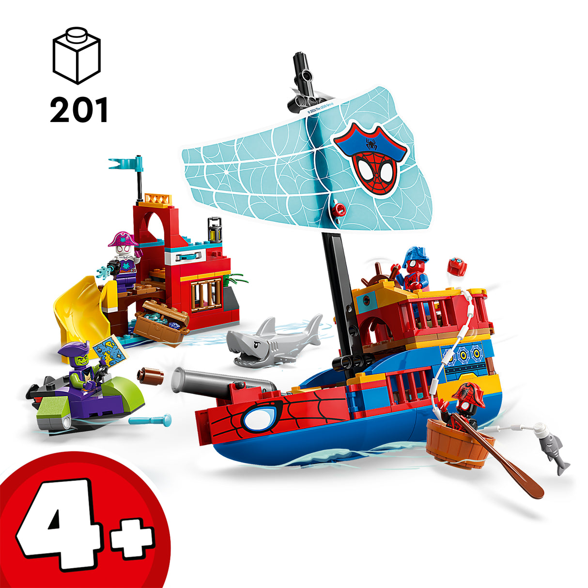 LEGO Team Spidey piraadilaev 11208L