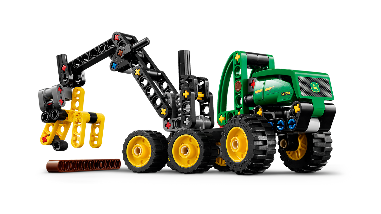 LEGO Technic John Deere 1470H ratastega harvester 42218L