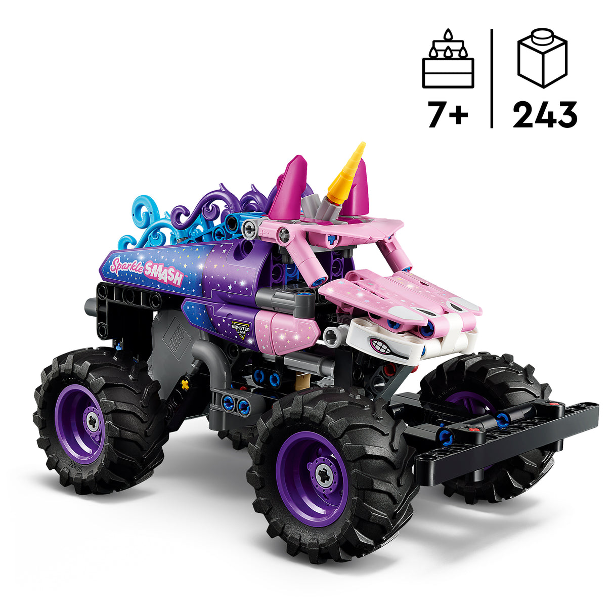 LEGO Technic Monster Jam Sparkle Smash tagasitõmmatav 42220L