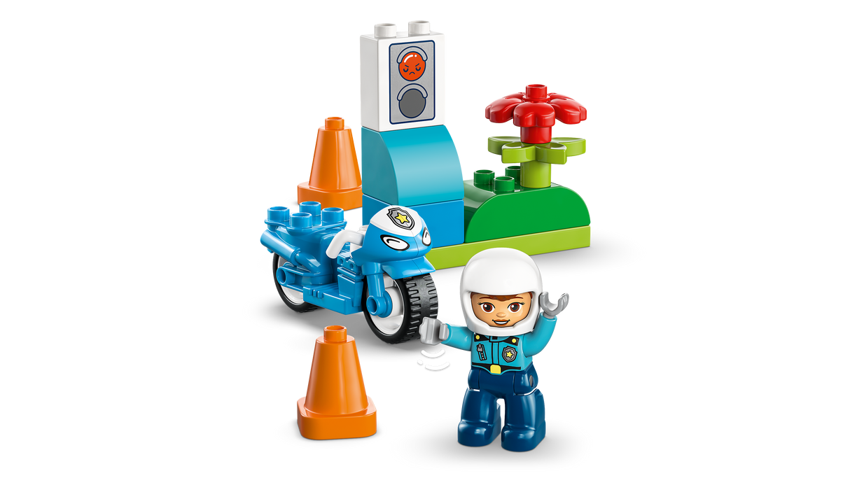 LEGO DUPLO Sinine politseimootorratas 10471L