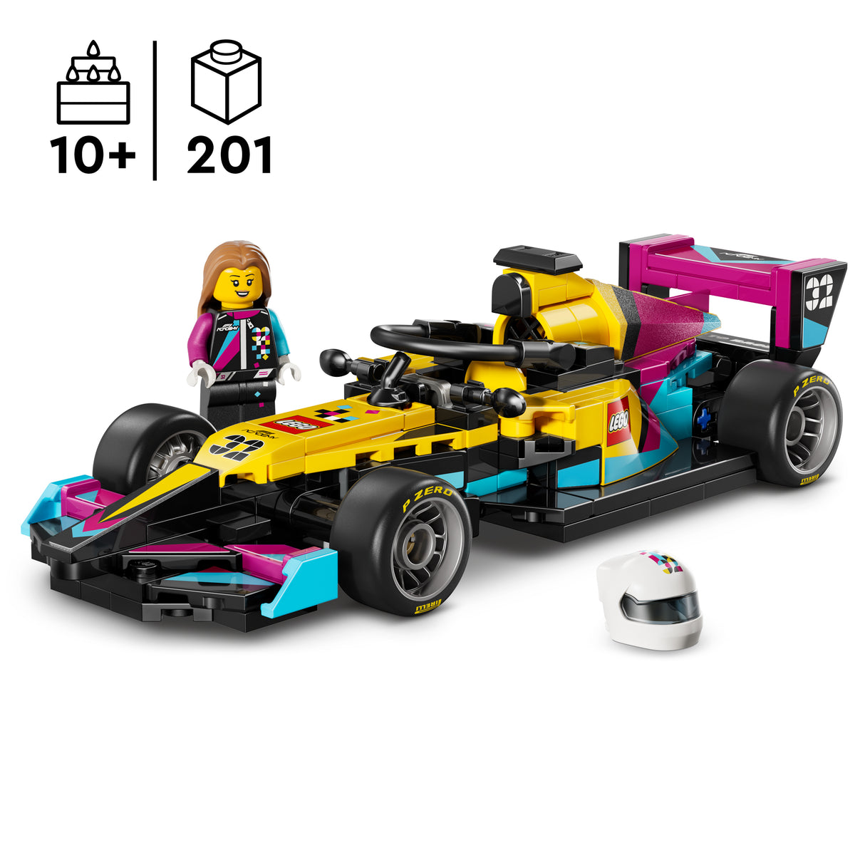 LEGO Speed Champions F1 Academy LEGO võidusõiduauto 77258L