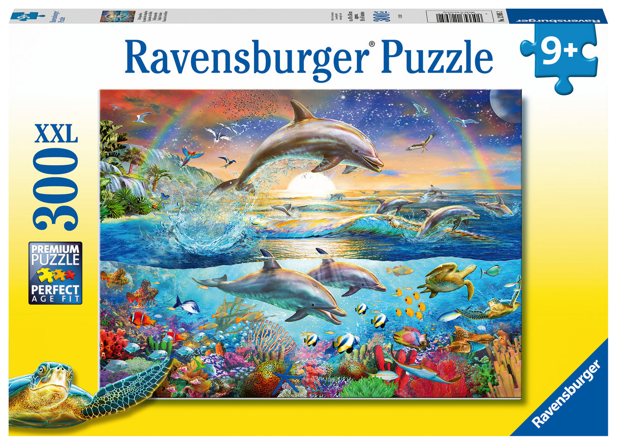 Ravensburger pusle 300 tk Delfiinide paradiis 128952V