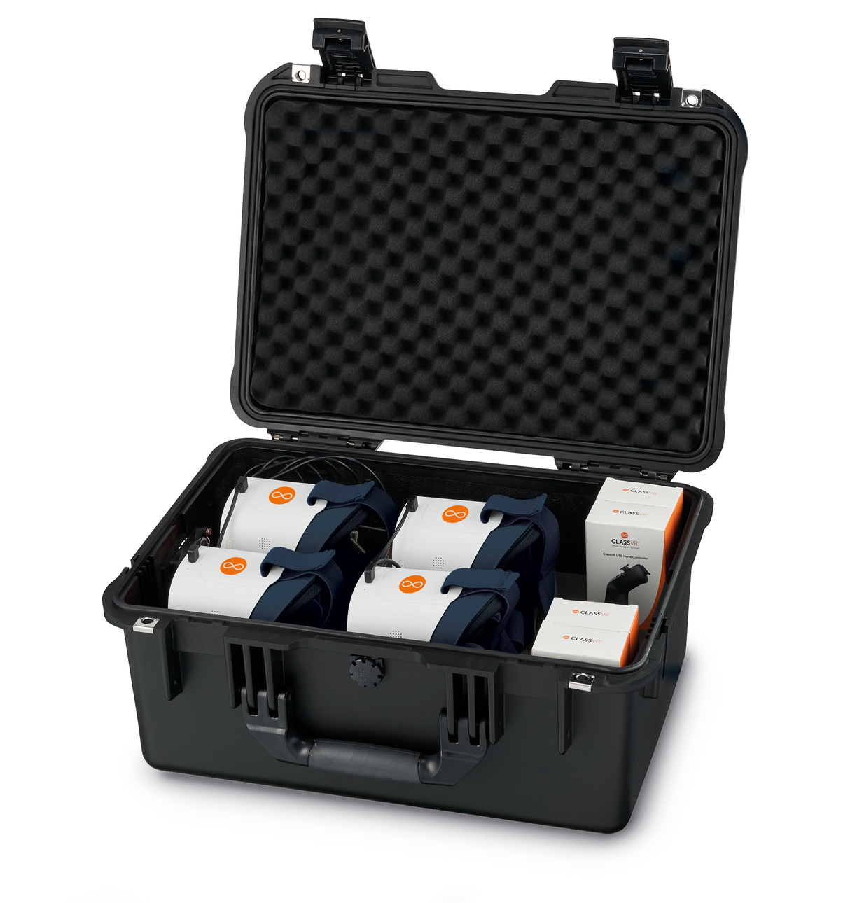 ClassVR Xplorer komplekt 4 peaseadmega CVR3128-CRS-4