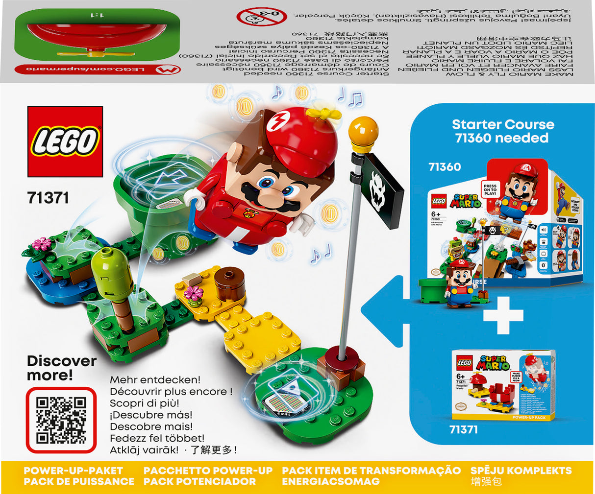 LEGO Super Mario Propeller-Mario võimenduskomplekt 71371L