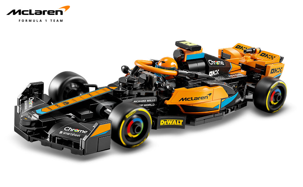 LEGO Speed Champions 2023 McLaren vormel 1 võidusõiduauto 76919L