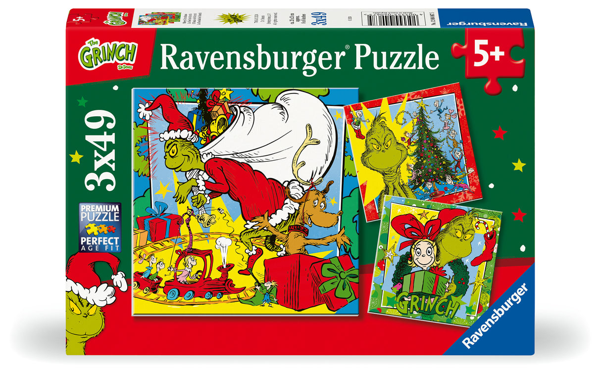 Ravensburger pusle 3x49 tk: Grinch  12004067V