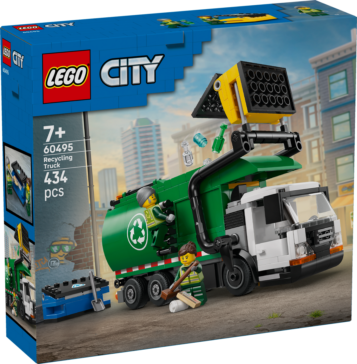 LEGO City Prügisorteerimisauto 60495L