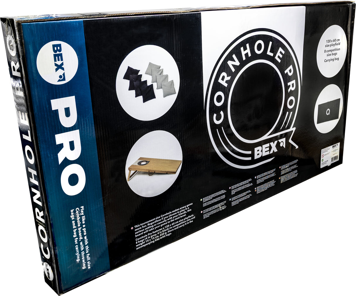 Bex Cornhole oakoti viskemäng: pro - kandekotiga 519-500