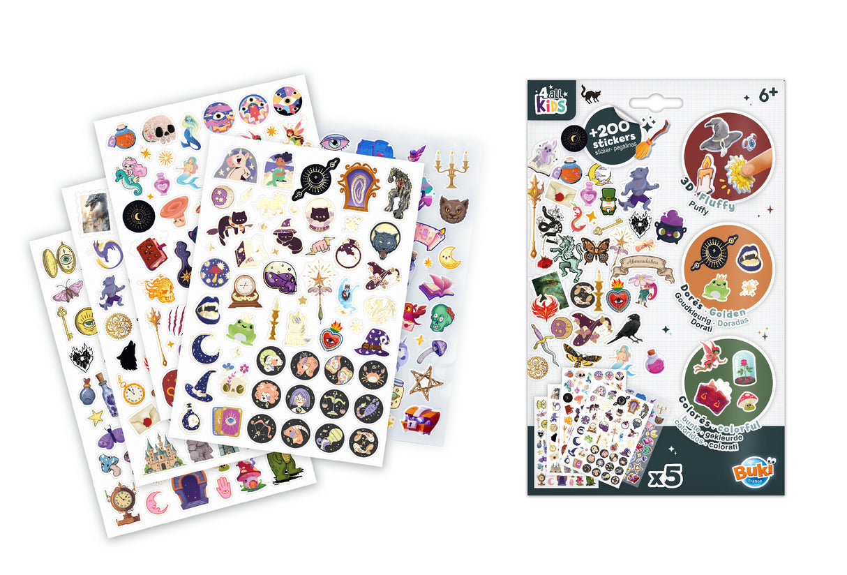 Buki kleebiste komplekt - fantaasia FK020I