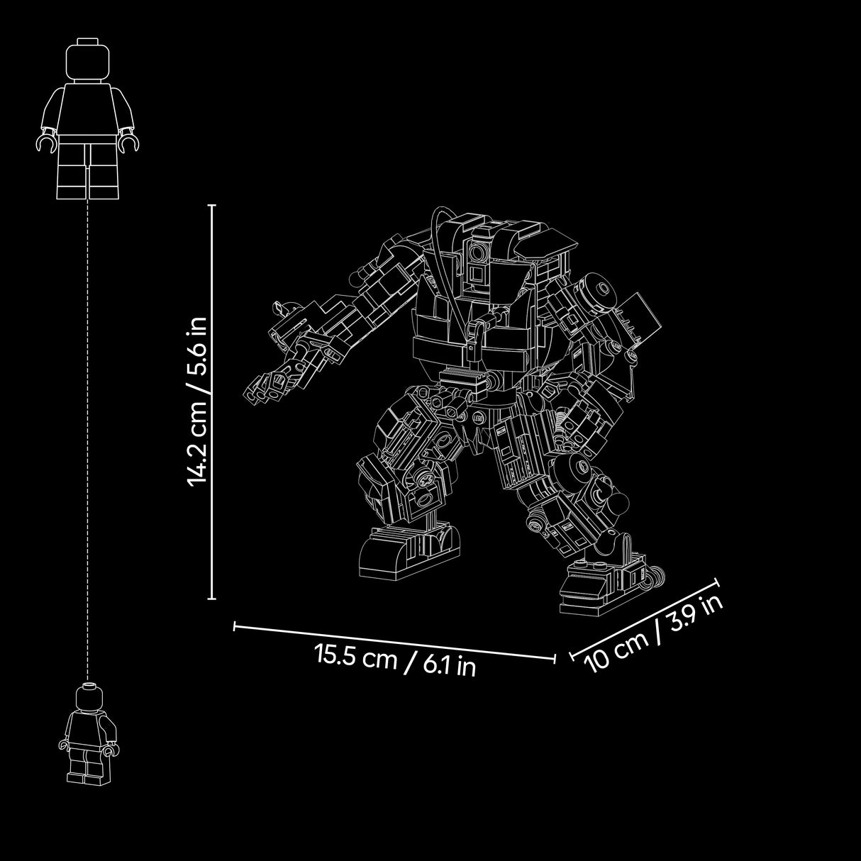 LEGO Star Wars Hutti palee valvurdroidide lahing 75451L