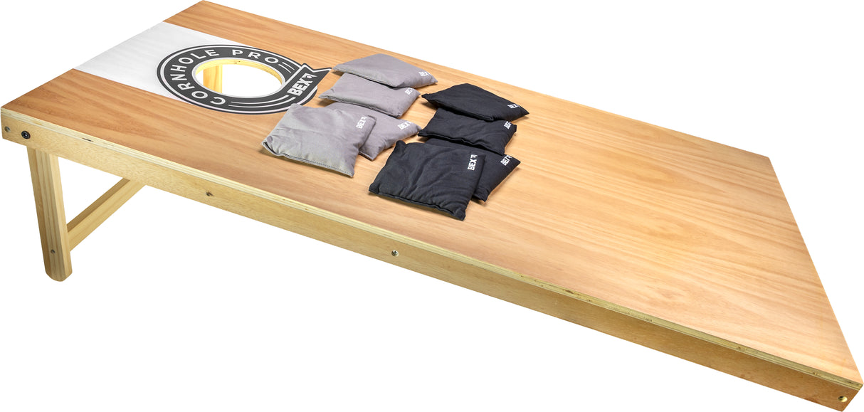 Bex Cornhole oakoti viskemäng: pro - kandekotiga 519-500