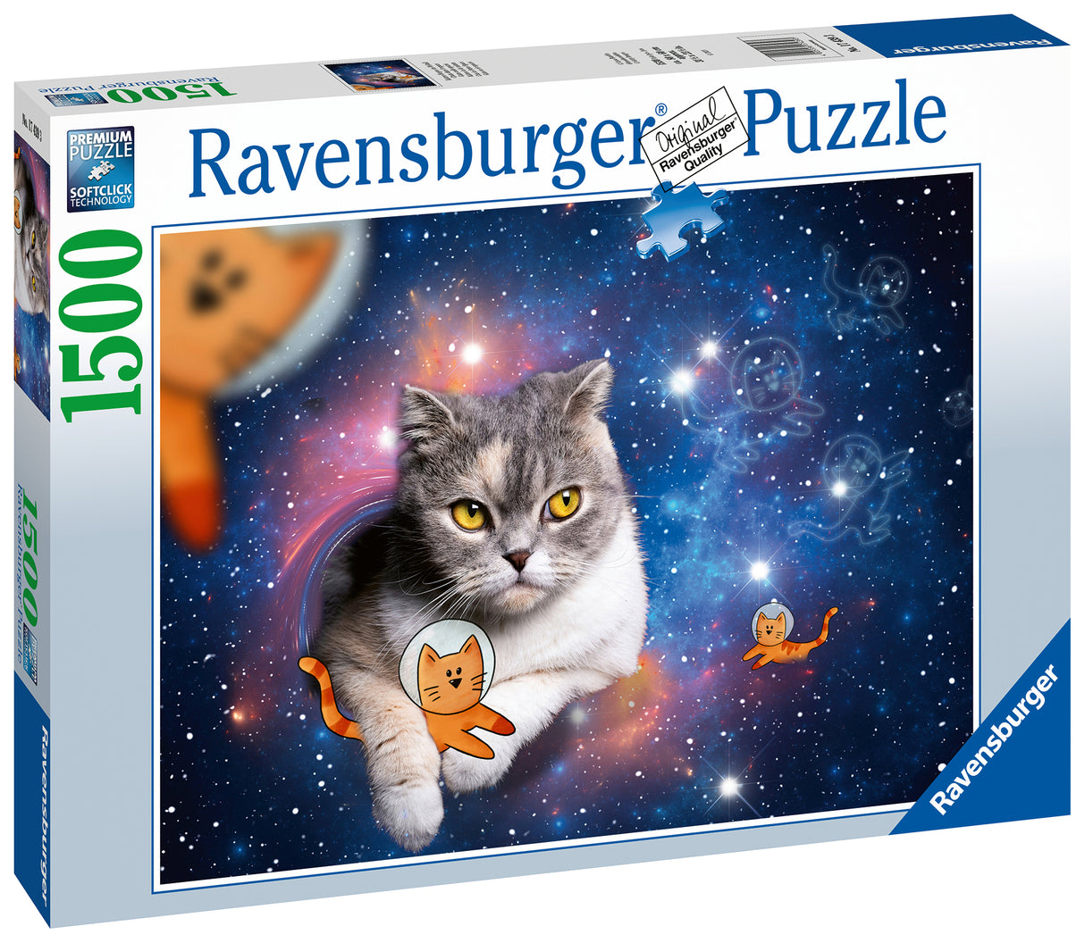 Ravensburger pusle 1500 tk Kosmose kassid